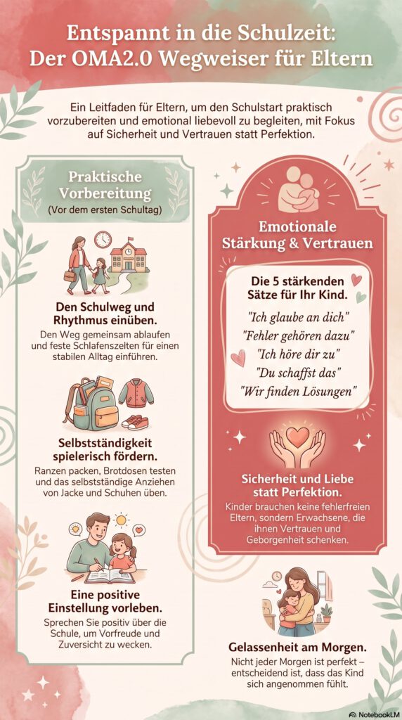 Checkliste: Entspannt in die Schulzeit – der OMA2.0 Wegweiser für Eltern